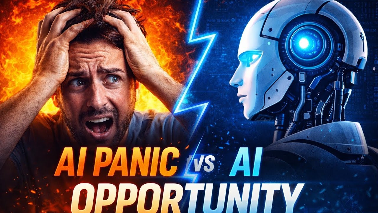 AI Panic vs AI Opportunity: The Truth Every Entrepreneur Must Know in 2026