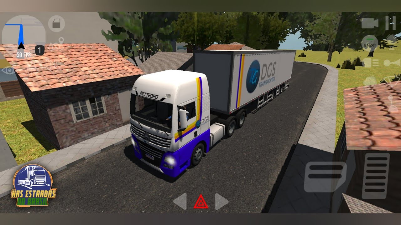 Nas Estradas Do Brasil - VW/ MAN Truck Android GamePlay