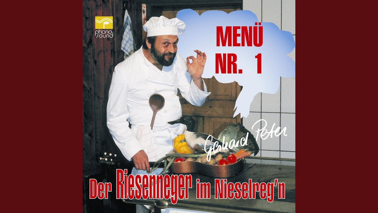 Der Riesenneger im Nieselreg'n