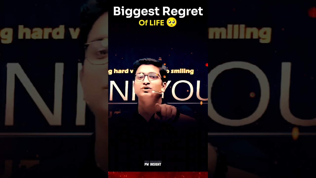 ⚠️ Biggest Regret in Life! Don&rsquo;t Waste Your Golden Time ⏳🚀 #motivation #studymotivation