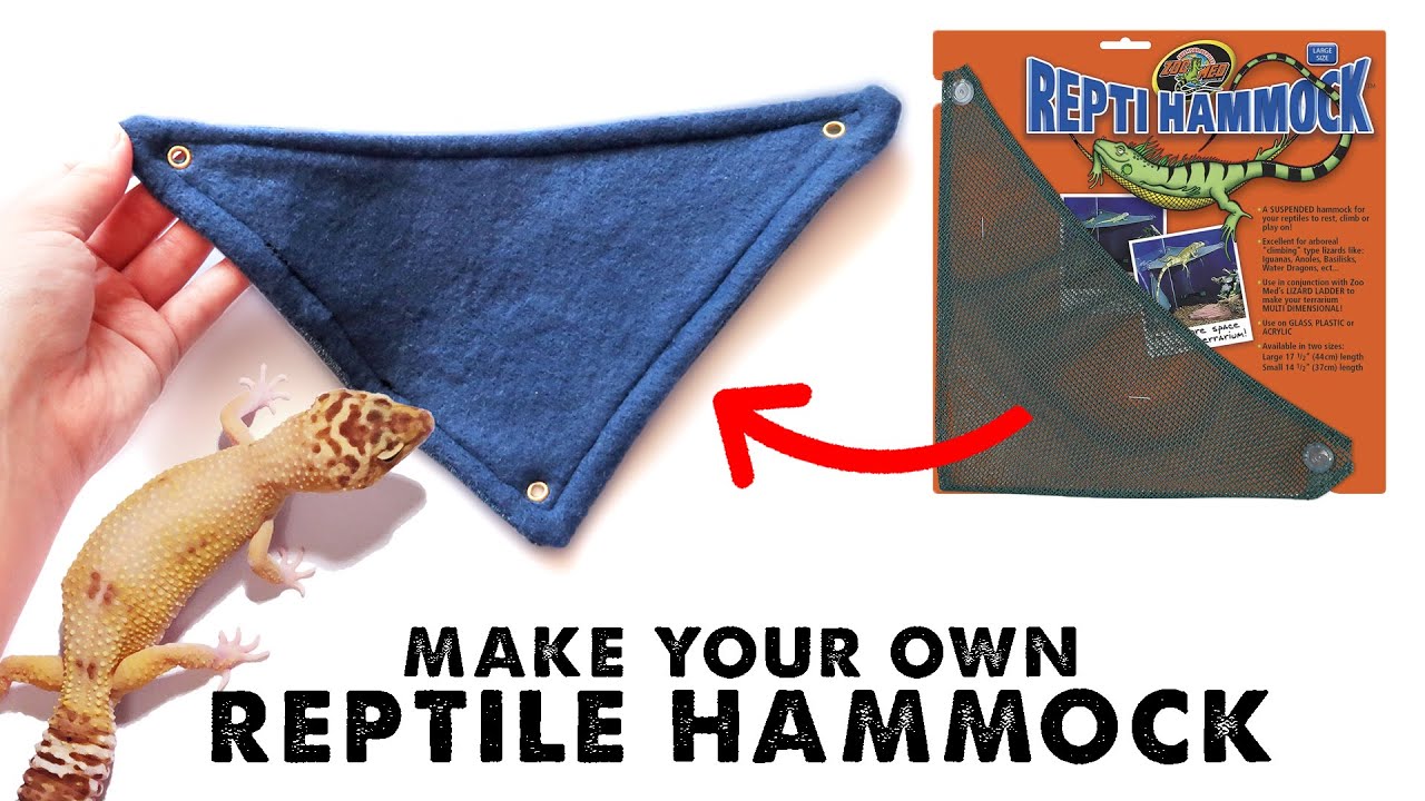 How To Make A Reptile Hammock | Tutorial
