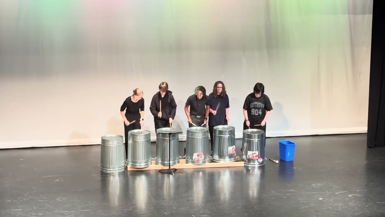 LHS percussion “Stinkin’ Garbage”. Joy night 5/1/2025