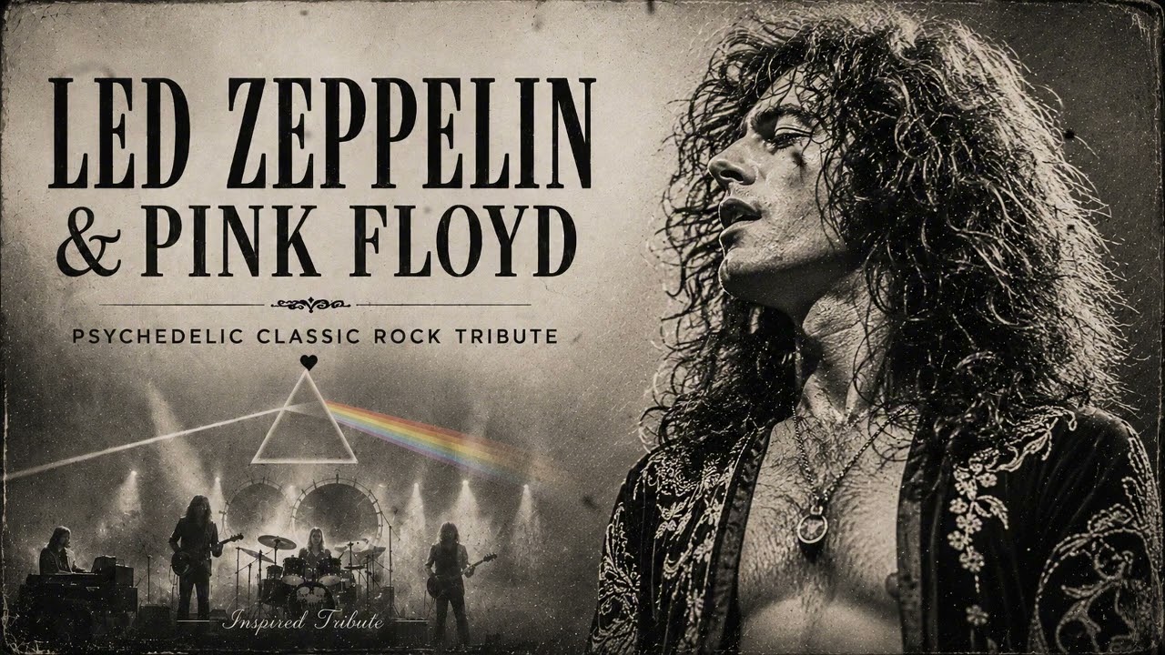 Led Zeppelin & Pink Floyd &ndash; Lost 1971 Cosmic Blues Rock Odyssey 🎸 432Hz (Inspired Tribute)
