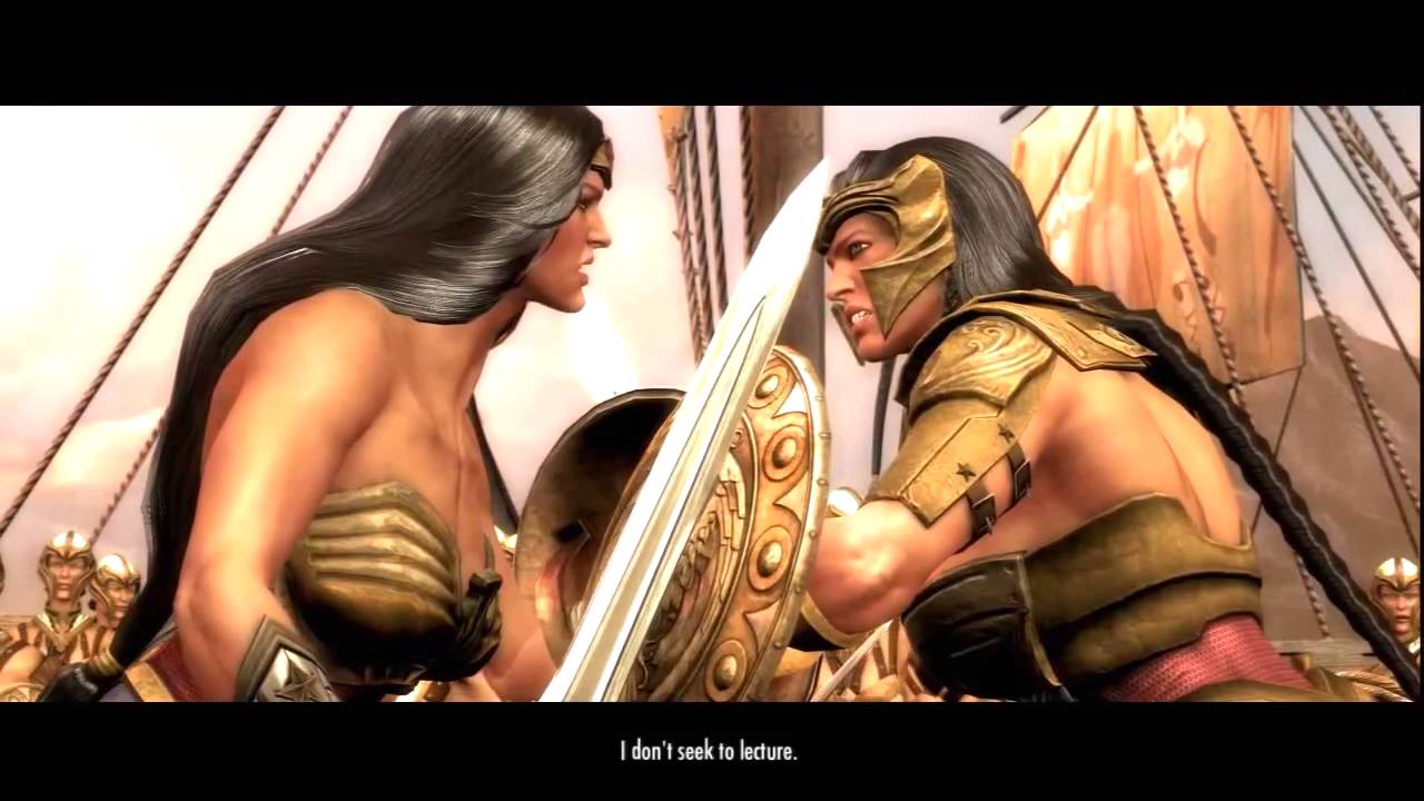 Injustice: Gods Among Us (PS3) Сюжетное прохождение — Глава 11 — Чудо-женщина
