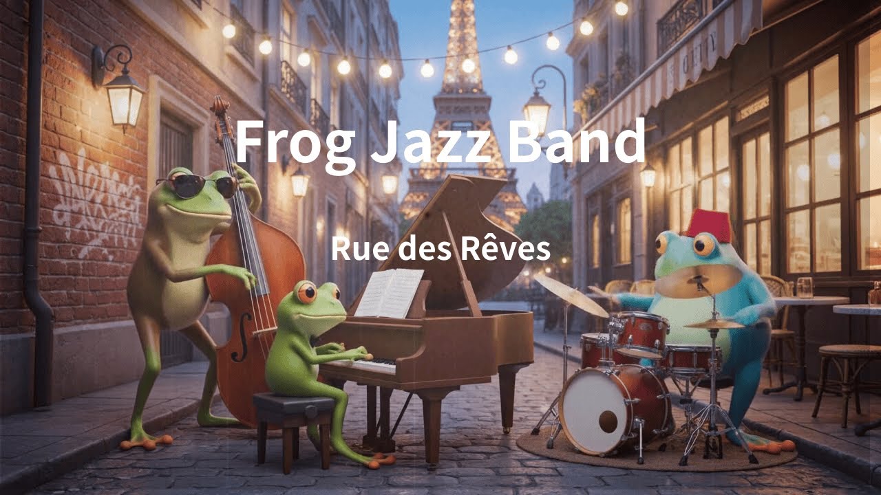 🌃Rue des Rêves🎷Frog Jazz Band🎹
