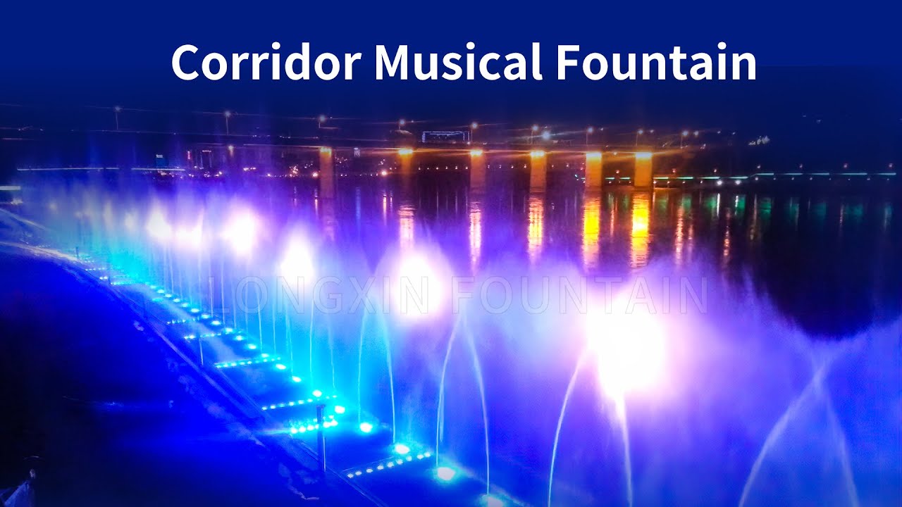 Corridor Musical Fountain--Longxin Fountain Supply