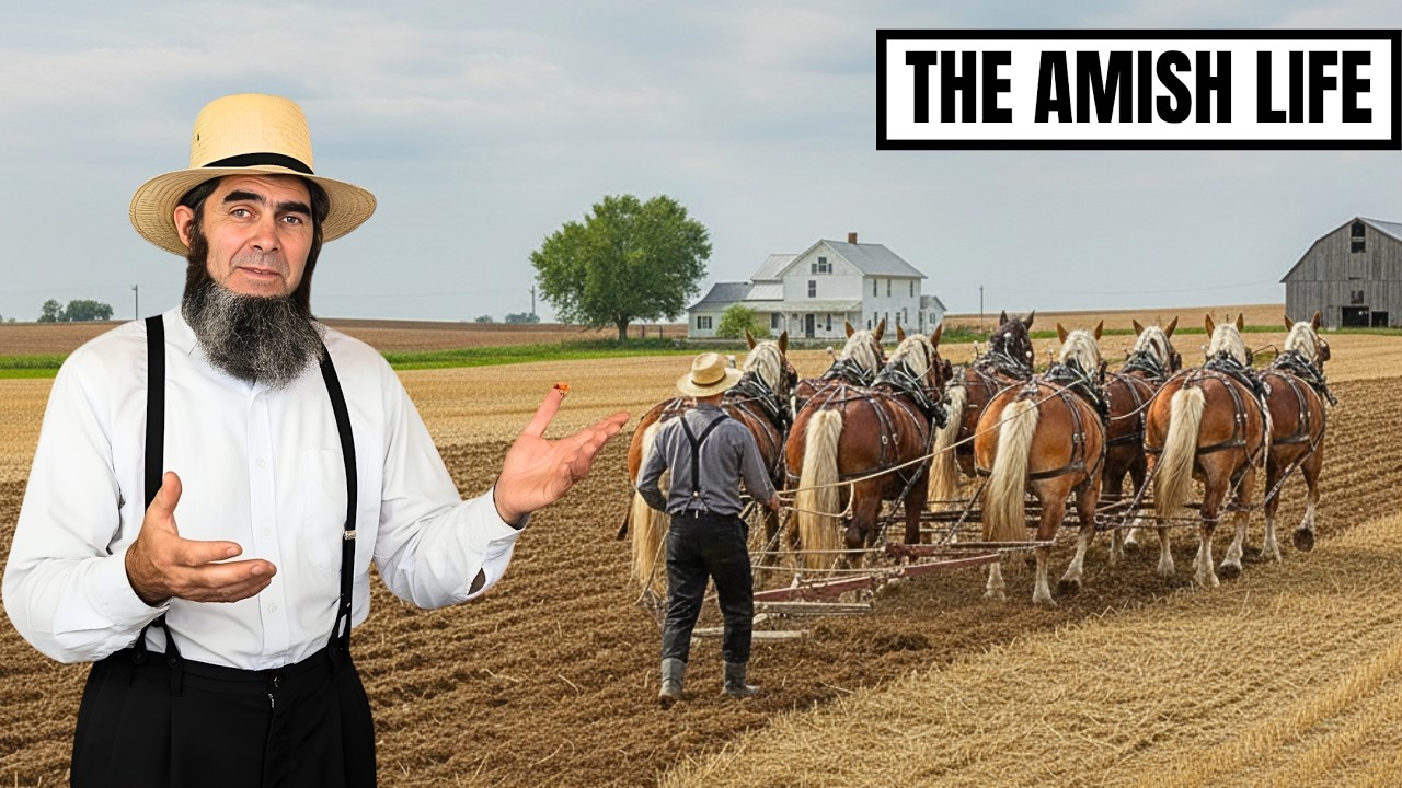 Why Amish Men Choose 8 Horses Over $500,000 in Modern Equipment | The Amish Life