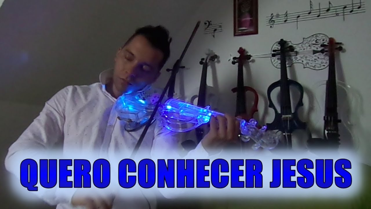 QUERO CONHECER JESUS (Yeshua) - Salt - Michel Lima Violino Cover instrumental