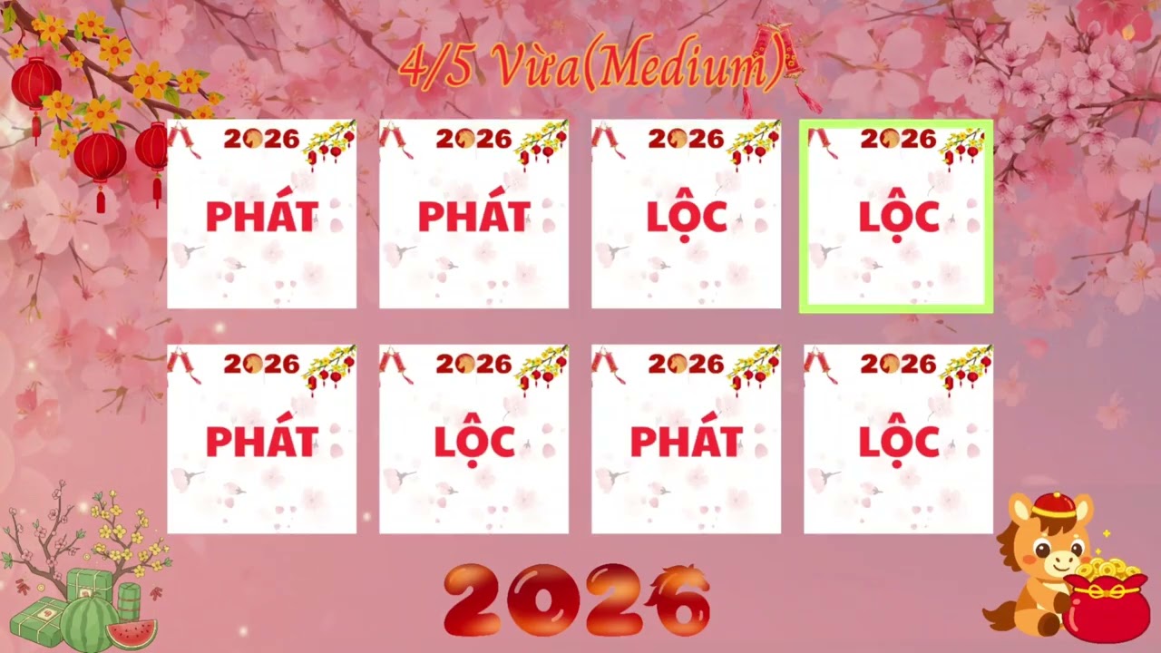 Thử Thách Đọc Theo Nhịp Beat Phiên Bản Tết 2026 | Say The Word On Beat