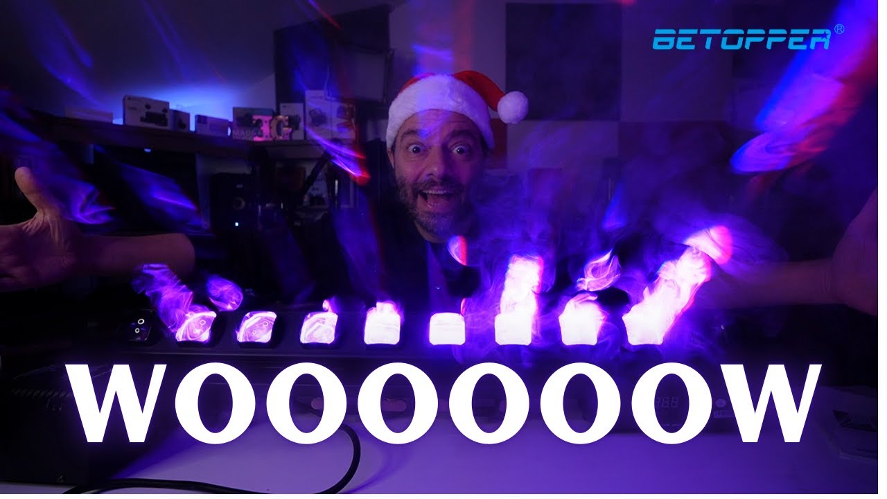 GalaTECH | Betopper Lampada a testa mobile con fascio LED 10x15W RGBW 4in1 | LUCI per DJ
