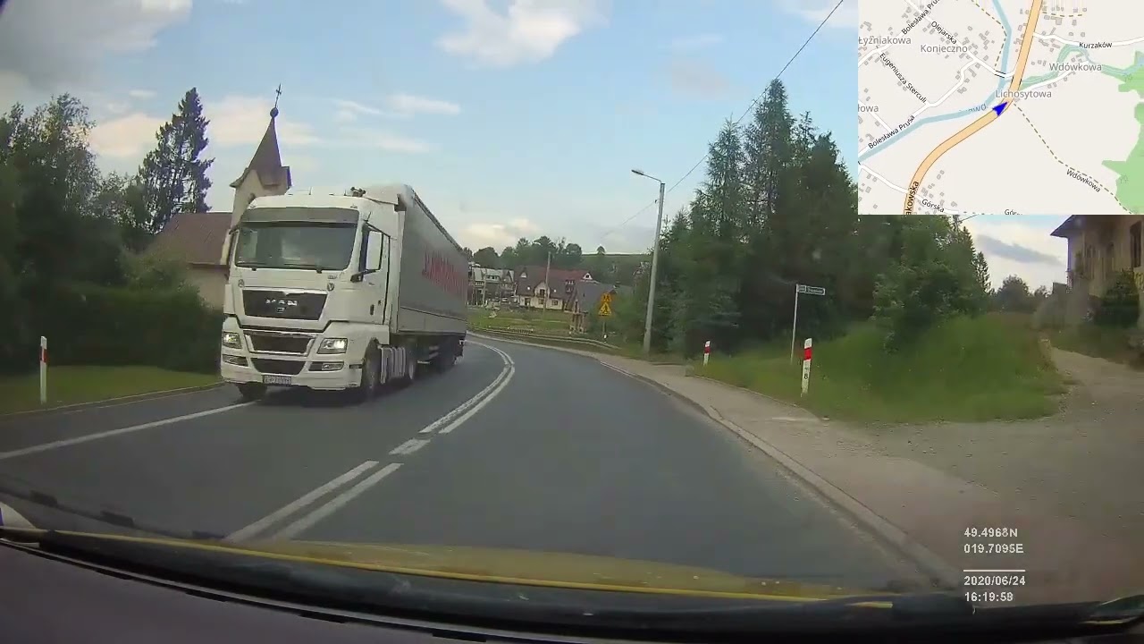 Польша. Национальная дорога DK7, Хижне &mdash; Рабка-Здруй, 2020, 1x