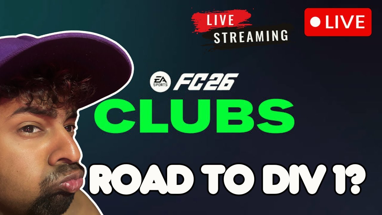 IS THIS ROAD TO DIVISION 1?! | 🔴 EA SPORTS FC 26 Live Stream 🔴
