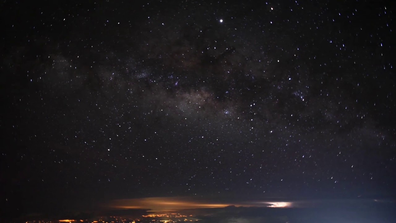 Así se ve el cielo de noche | vista de la Vialactea a 39mil pies de altitud ✈️