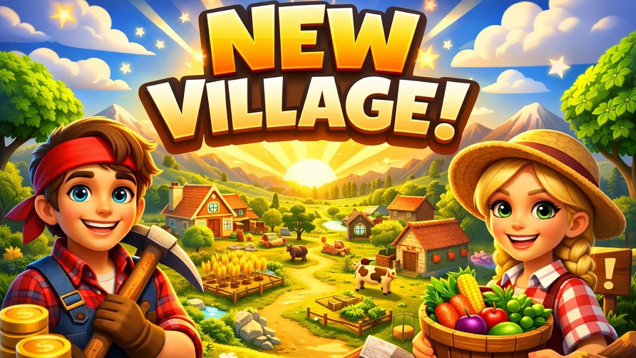 Sunrise Village Gameplay Part 1 | Starting a New Village Adventure 🌾