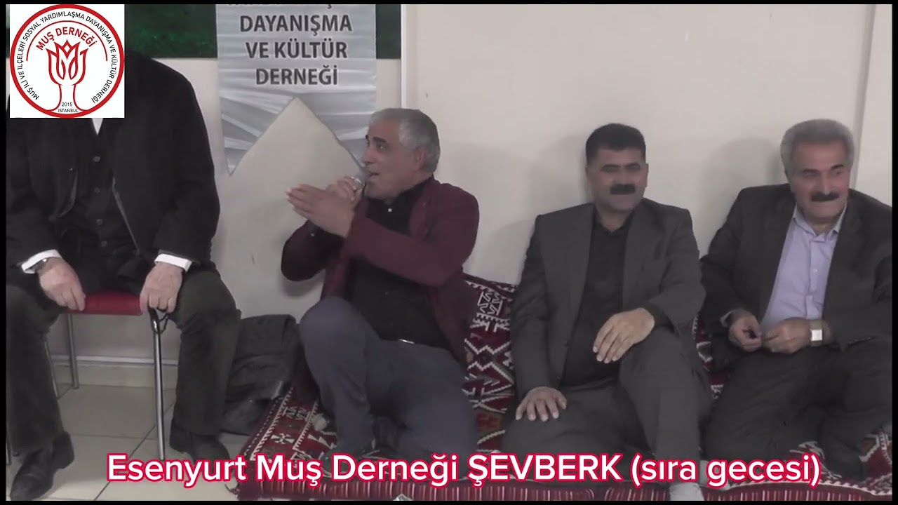 İSTANBUL MUŞLULAR DERNEĞİ ŞEVBERK (Sıra Gecesi) programı