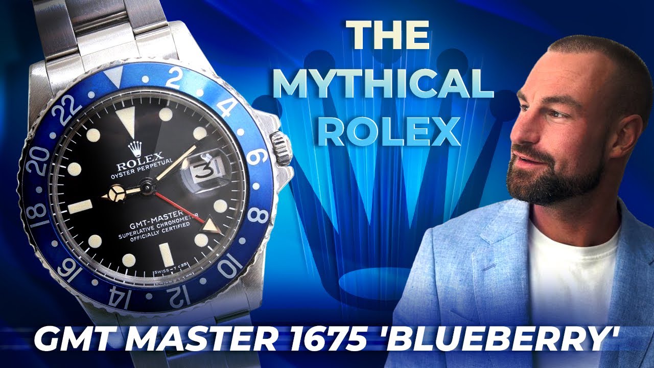 'THE MYTHICAL ROLEX' GMT Master 1675 'Blueberry' - ultra rare vintage watch