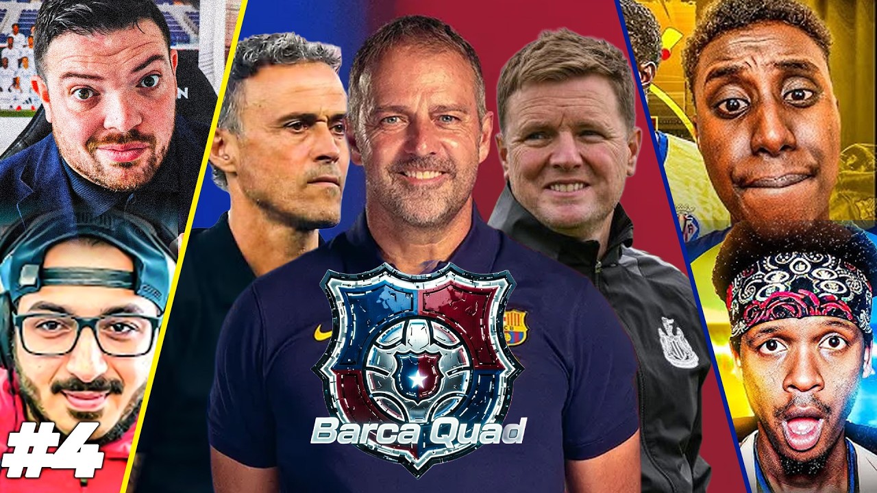 PSG OR NEWCASTLE...WHO WOULD BARCA RATHER FACE? Barca Quad Pod