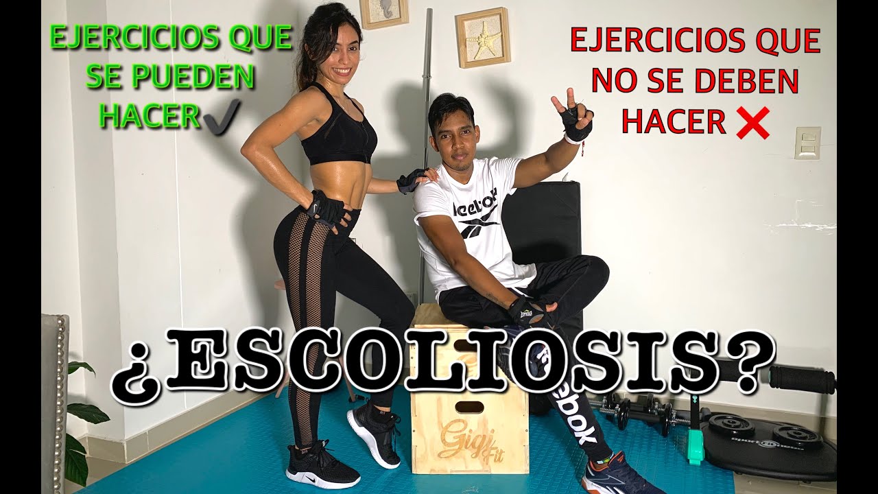 ESCOLIOSIS, EJERCICIOS CORRECTIVOS BY #GIGIFIT