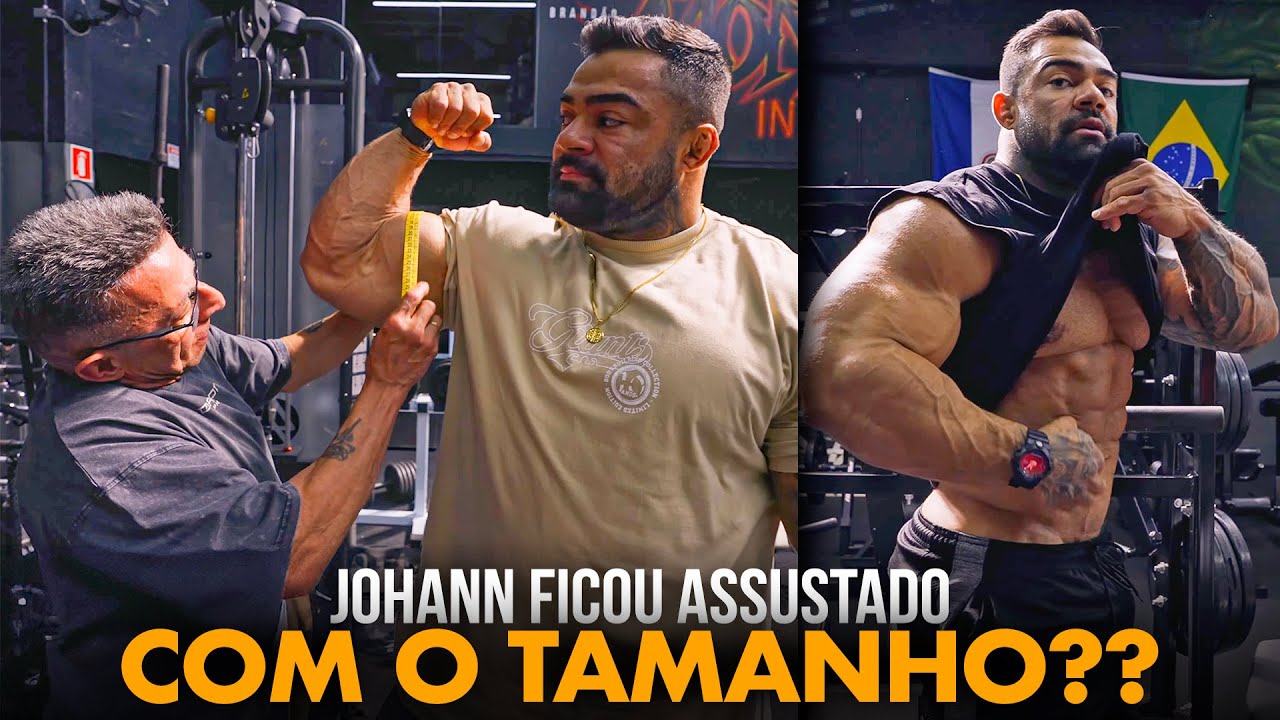BRUNO SANTOS IMPRESSIONA JOHANN NO CT DO BRANDÃO *ele parou tudo*