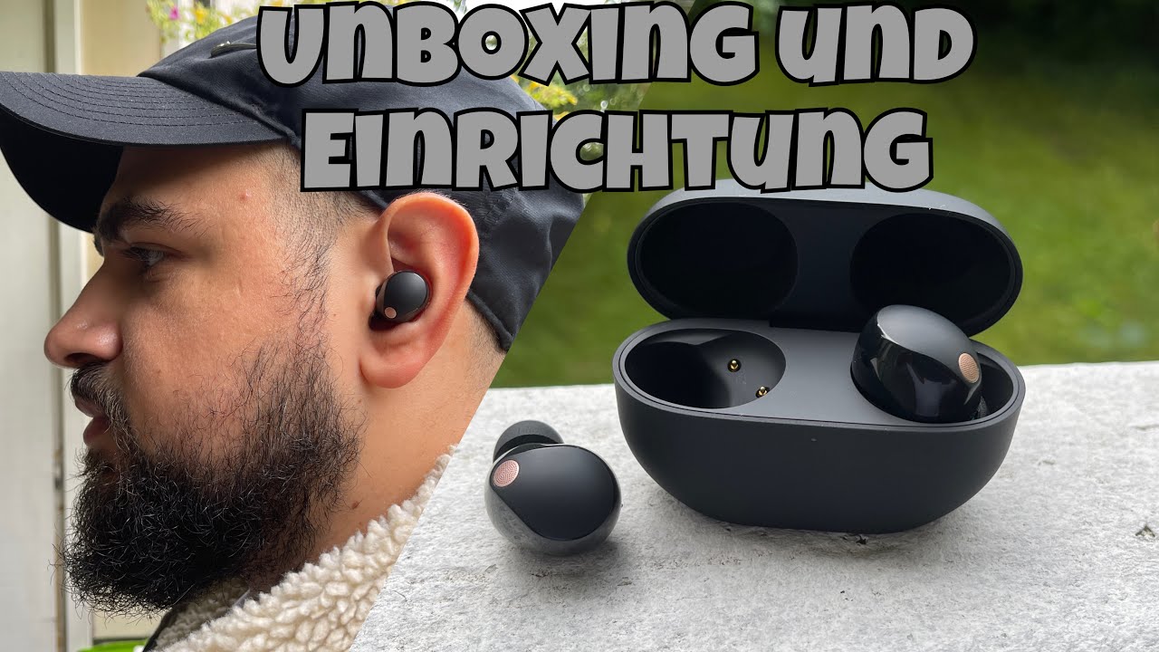 Unboxing: Sony WF-1000XM5 (Schwarz) Einrichtung und erste Eindrücke (Deutsch) | DiriMania