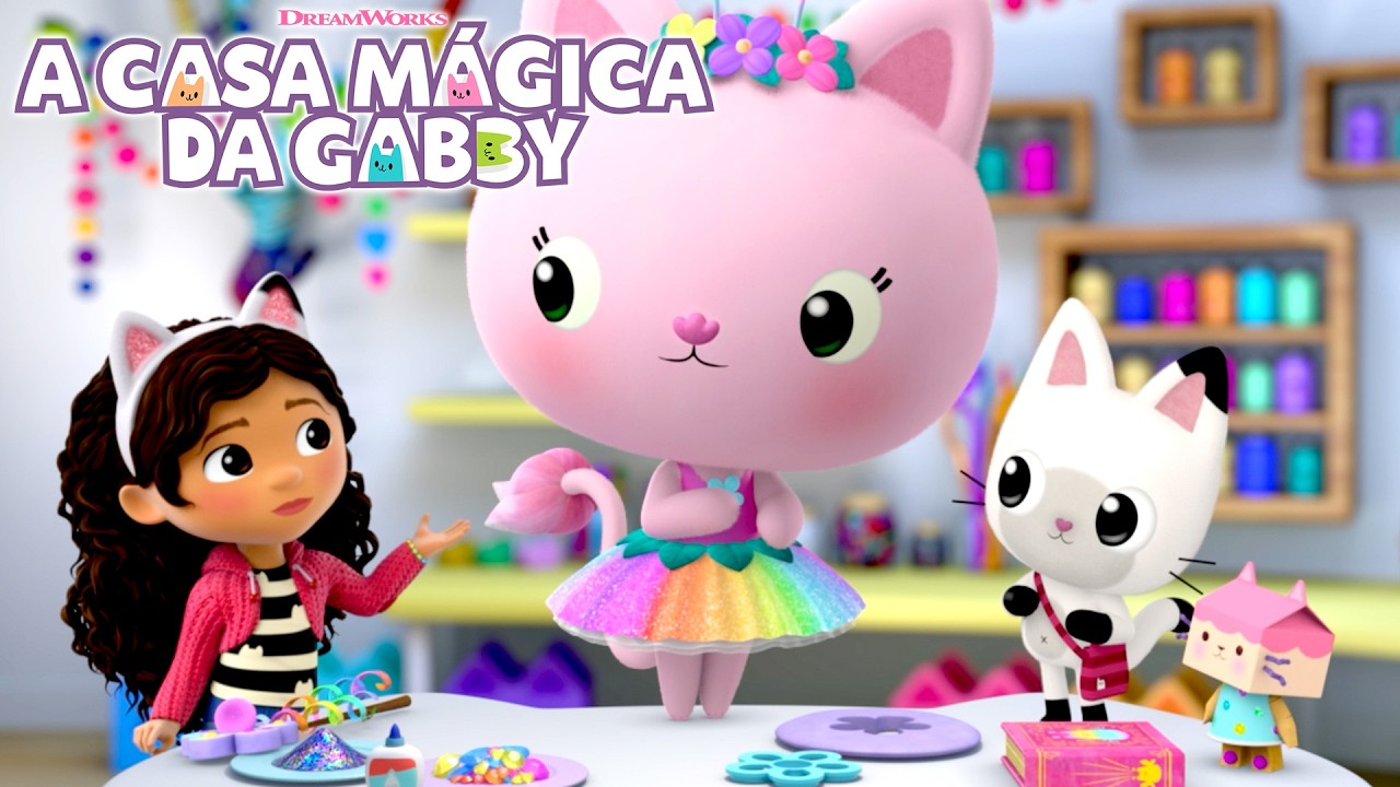 Faça uma Varinha para Ajudar a Kitty Fada a Voar de Novo! | A CASA MÁGICA DA GABBY | Netflix
