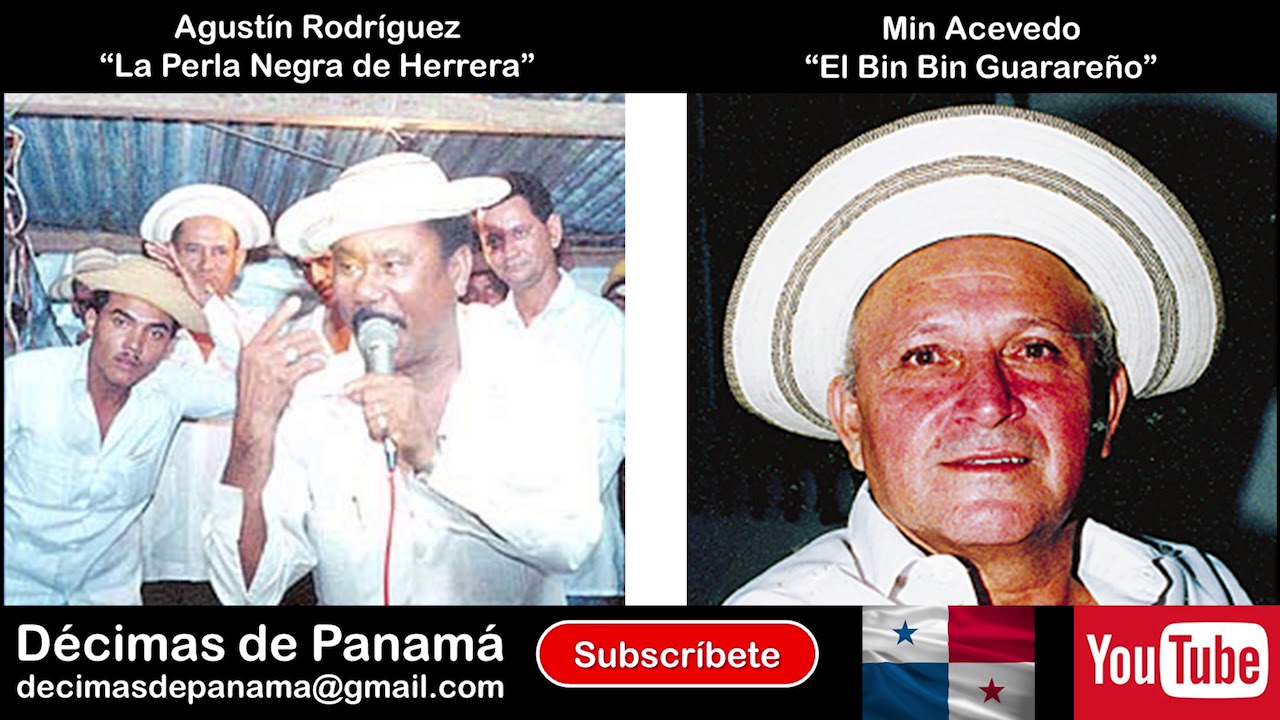 Décimas de Panamá No. 6 - Agustín Rodríguez y Min Acevedo 