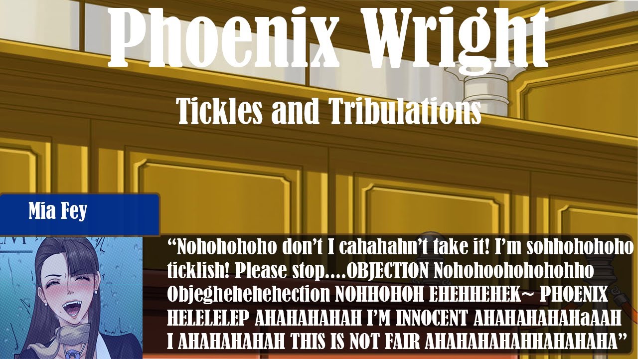 That Time I Made a Courtroom Tickle Game...