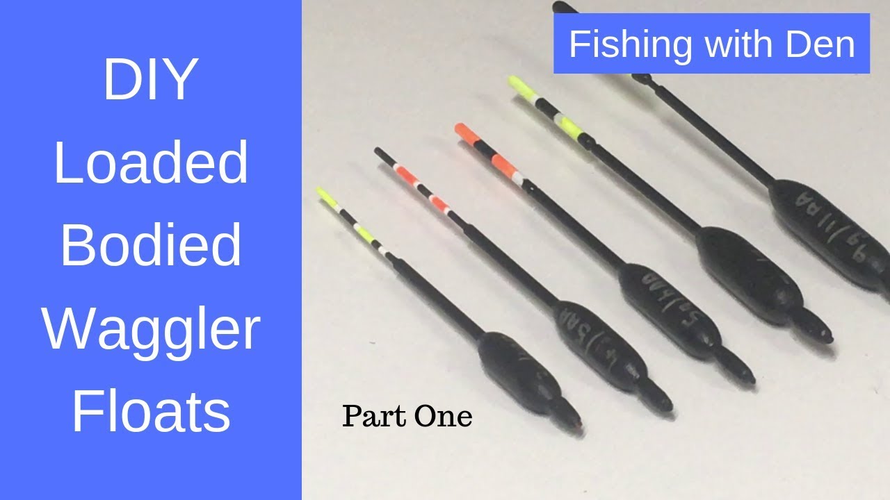 Make Loaded Bodied Waggler Floats with Plug In Tips - Part One