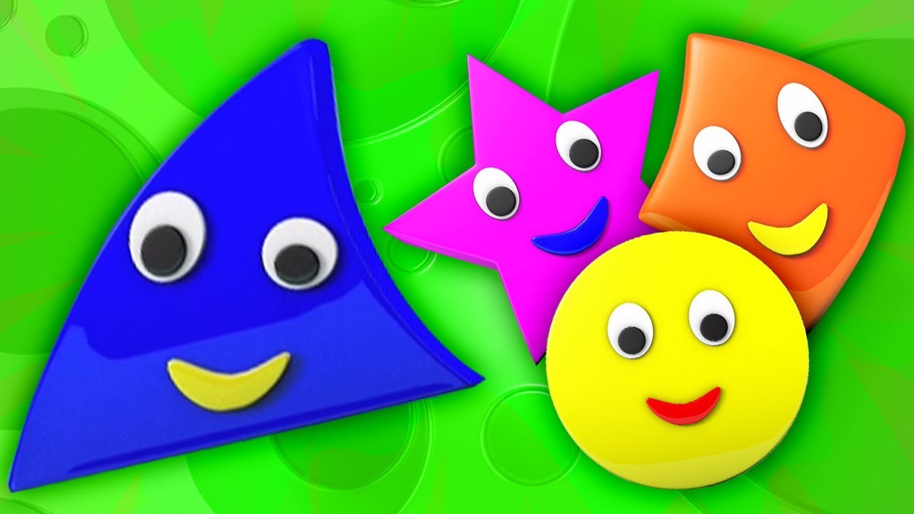piosenka kształty | kształty rymy | jesteśmy kształtami | Songs for Kids | Kids Learn | Shapes Songs