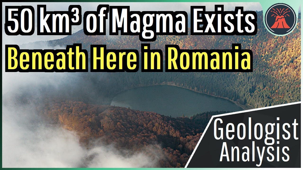 There is Molten Magma Underground Here in Romania; The Ciomadul Volcano