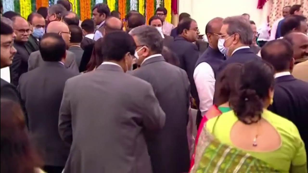 Swearing-in-Ceremony of Hon'ble Sri Justice Ujjal Bhuyan as Chief Justice of Telangana High Court.