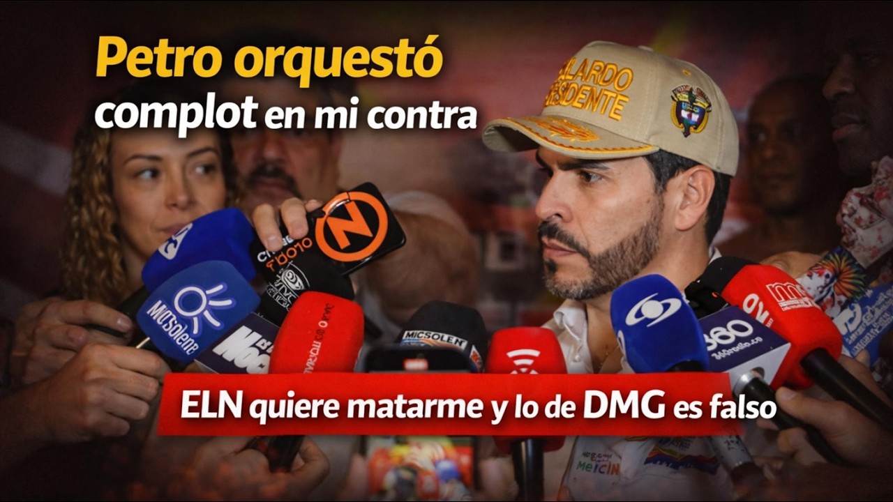 ABELARDO acusa a PETRO de COMPLOT en su contra / ELN lo habría amenazado