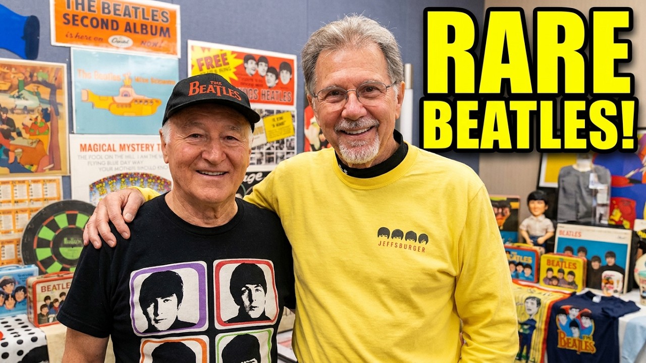 Jeff Augsburger's BEATLES MEMORABILIA EXHIBIT with Mikey Arugula