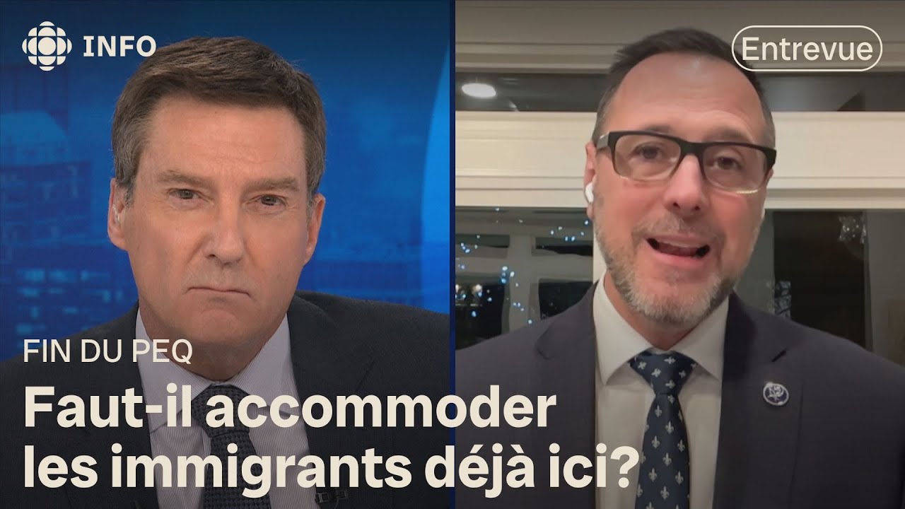 Fin du PEQ : le ministre de l'Immigration au Québec répond aux questions de Patrice Roy