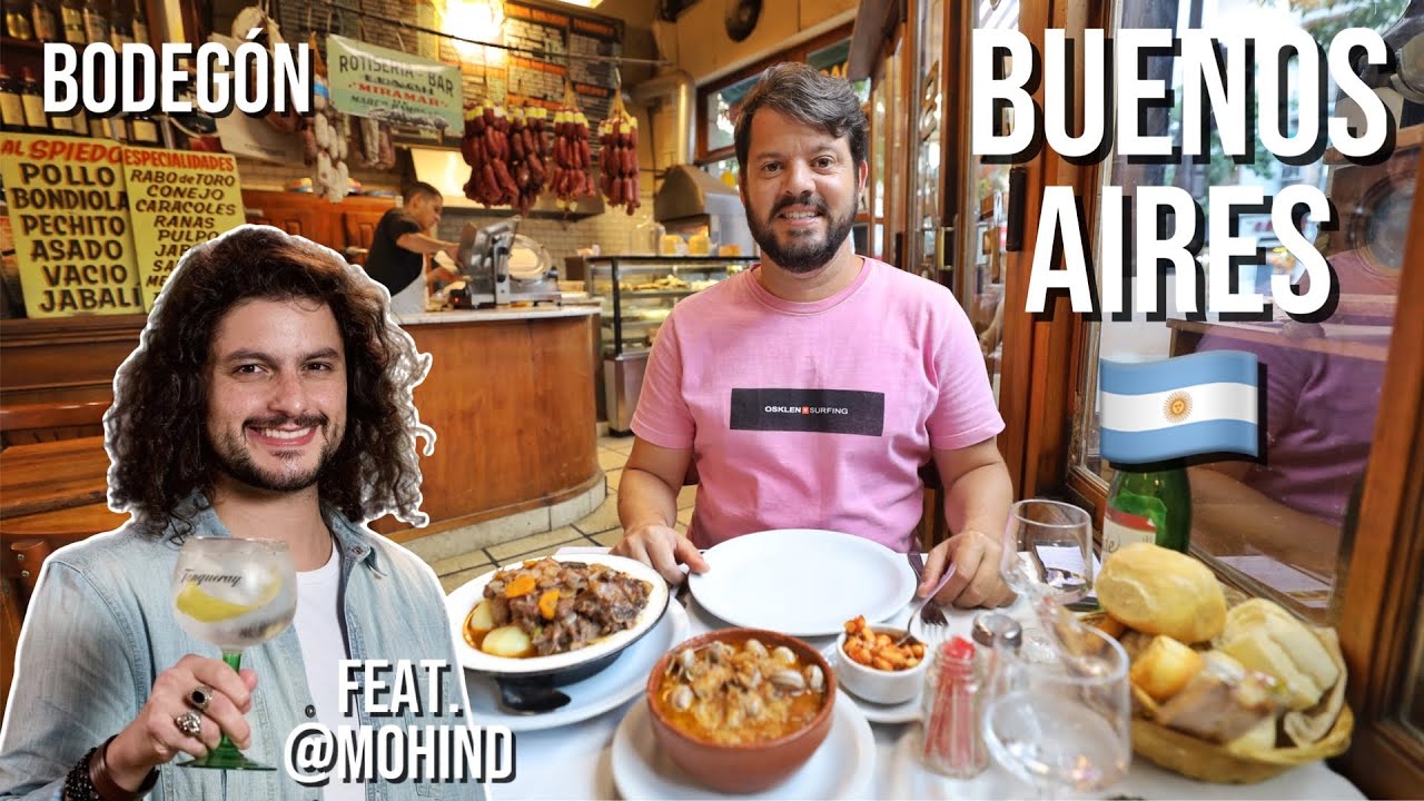 Provando COMIDAS DIFERENTES na ARGENTINA feat. @Mohamad Hindi