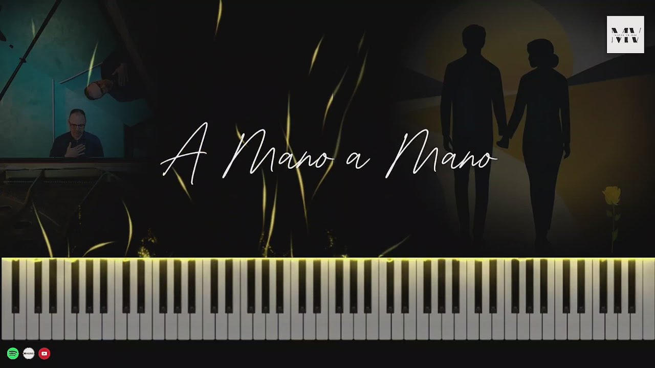 Marco Velocci - A mano a mano, Riccardo Cocciante – Piano Version