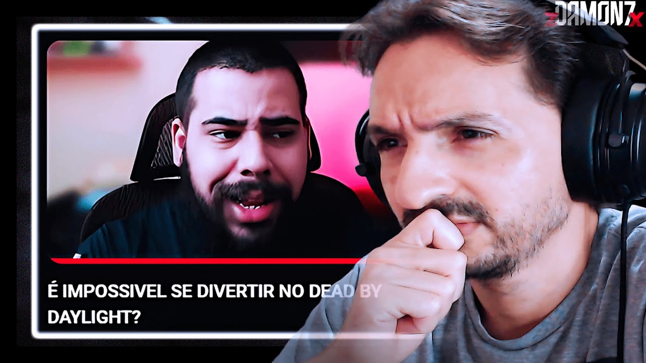 ESSE CARA &Eacute; MALUCO? - REACT - Dead by Daylight