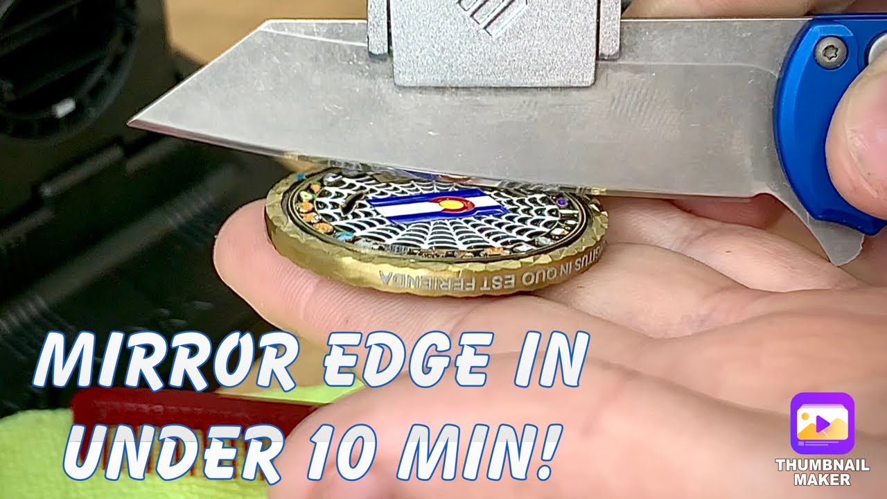 How to get a Mirror Edge with the Work Sharp Precision Adjust!