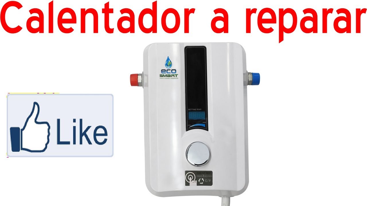 Como Reparar calentadores DE Agua