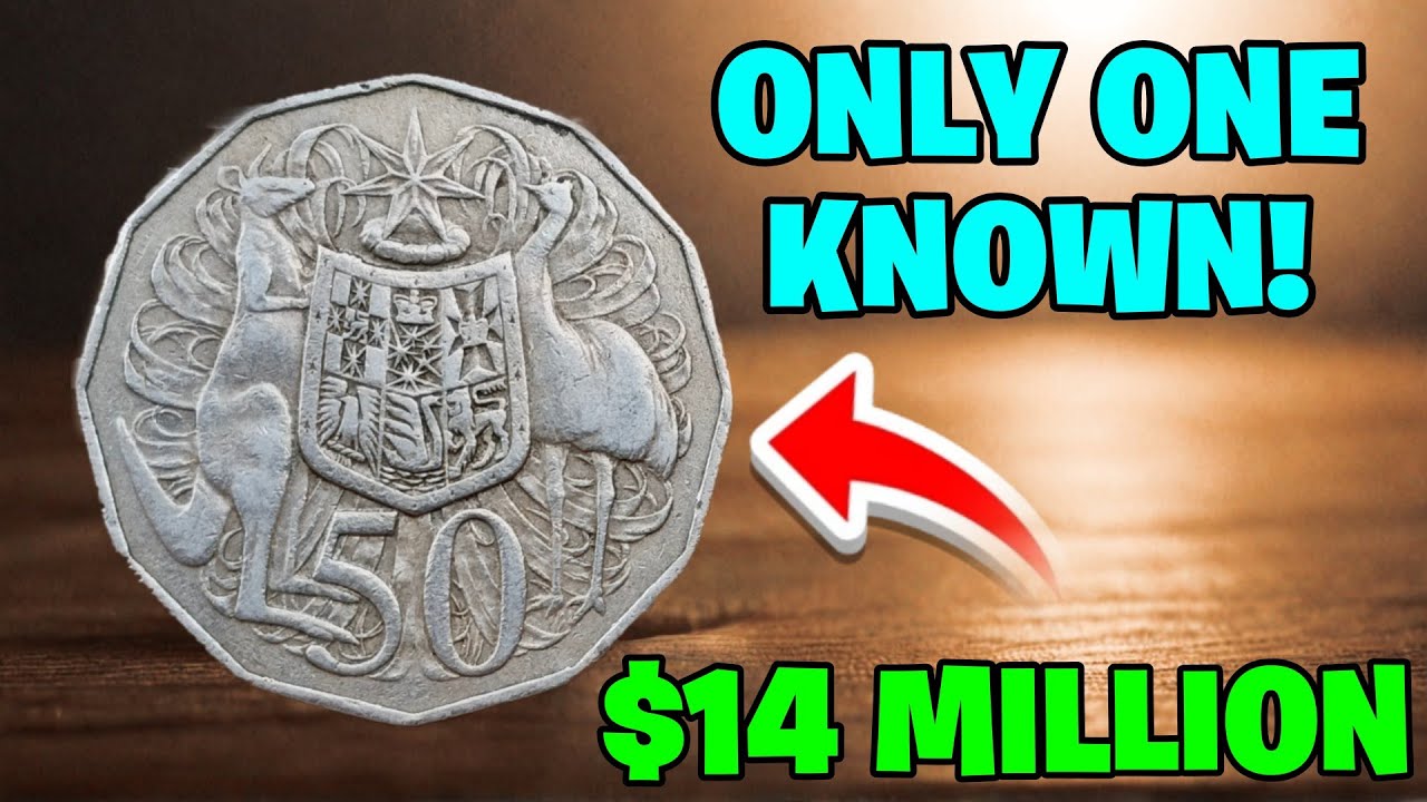 Valuable Ultra Rare Australia 50 Cents Coin Worth Million - Most Valuable Australian Coin in History