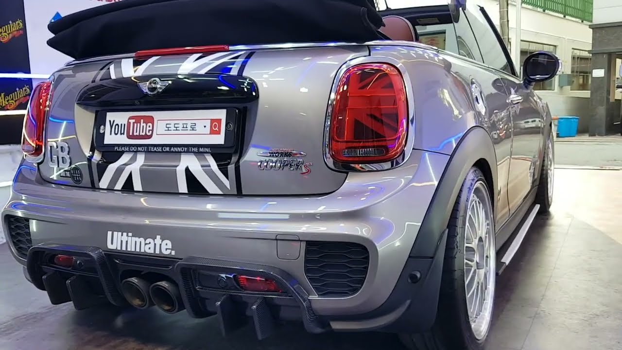 미니쿠퍼 S 컨버터블 JCW 풀튜닝  멜팅실버(MlNl cooper JCW Convertible)