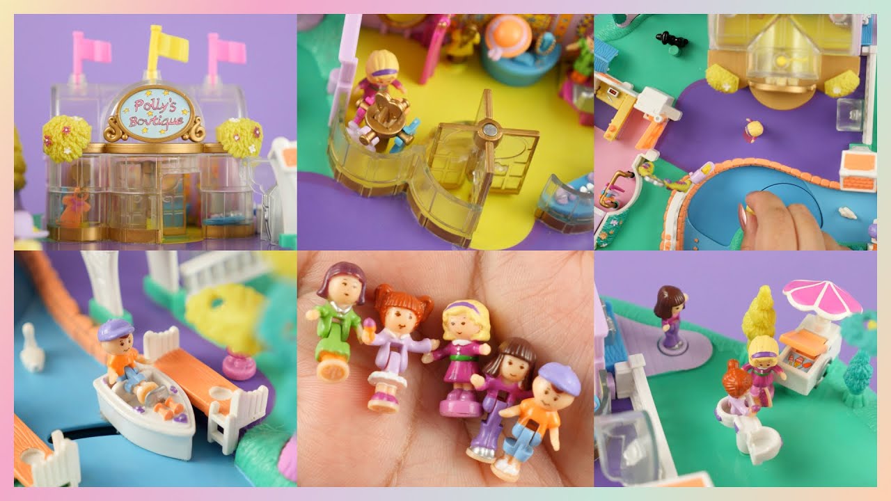 ✨SHOWCASE✨ Vintage Polly Pocket: Magical Movin' Pollyville (1996)