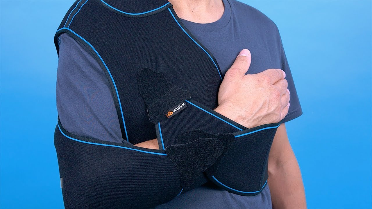 Comment mettre l'attelle d'immobilisation d'épaule SHOULD'R