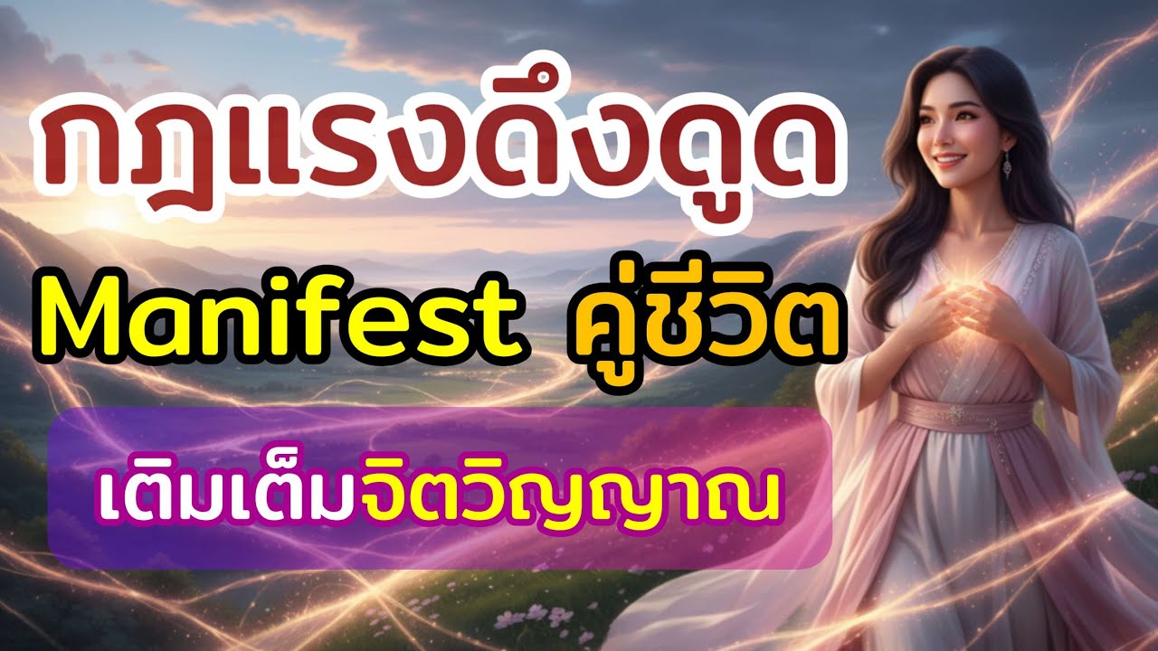 กฎแรงดึงดูดความรัก: 4 ขั้นตอน Manifest คู่ชีวิต ที่เติมเต็มจิตวิญญาณ