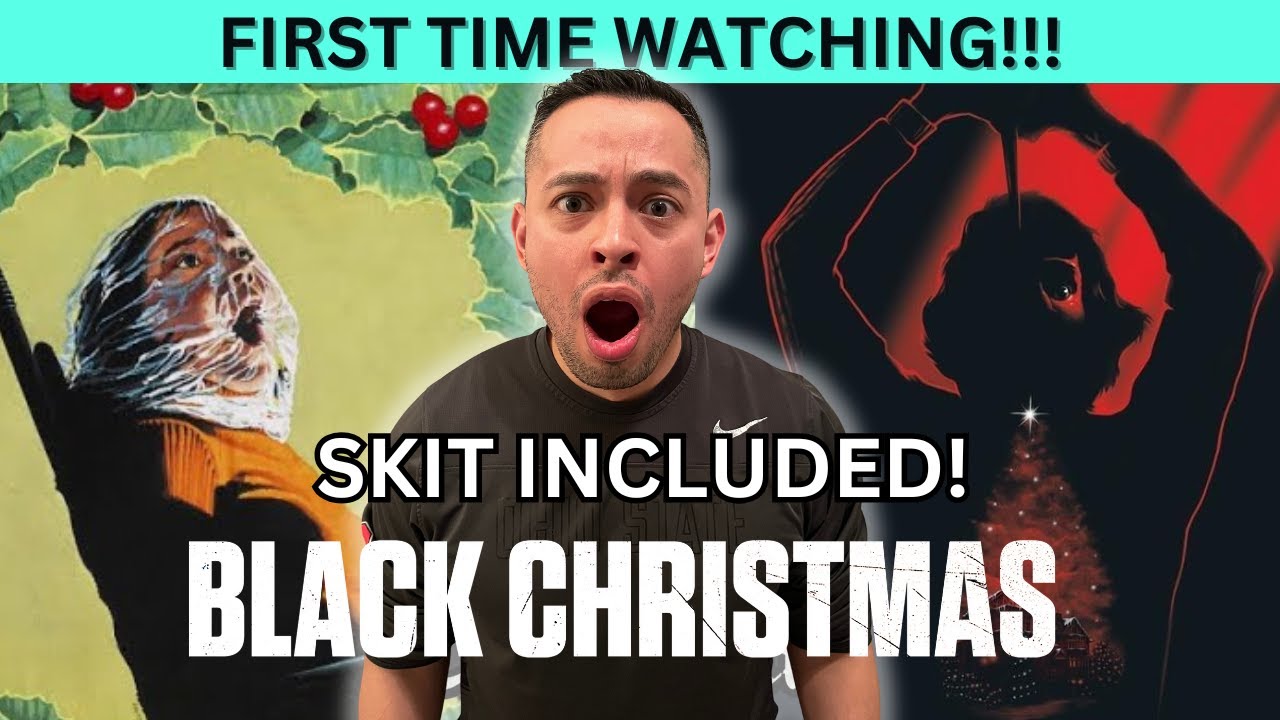 BLACK CHRISTMAS (1974) SKIT INCLUDED | FIRST TIME WATCHING MOVIE REACTION!