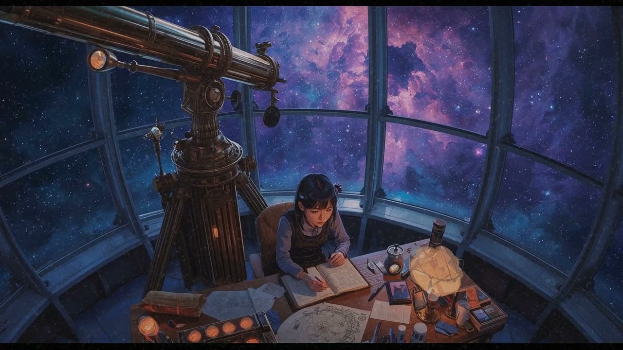 3 Hours of Star Observatory Focus 🔭 Deep Study Lofi