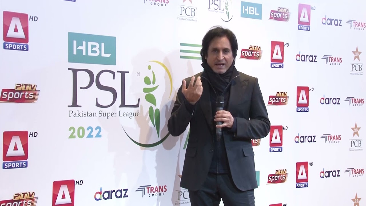 Chairman PCB Ramiz Raja congratulates A Sports and PTV, for broadcast rights agreement of HBL PSL 7