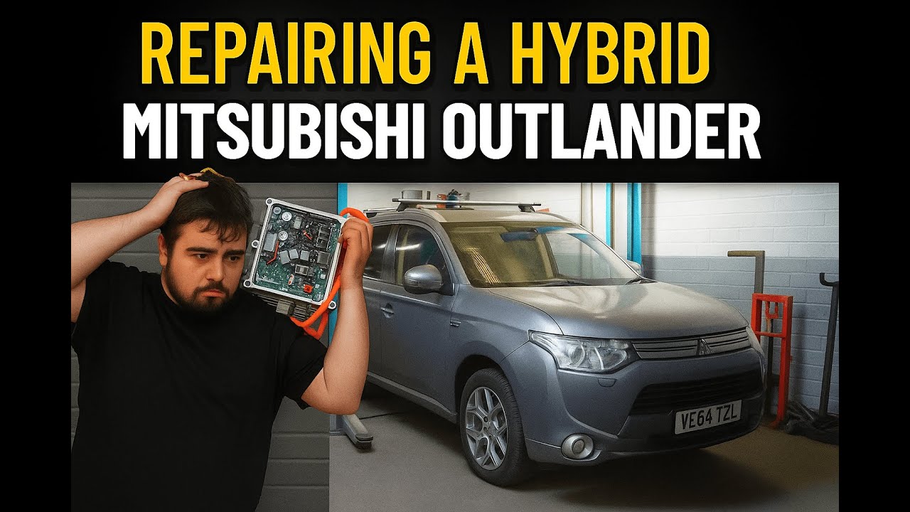 ✅ Mitsubishi Outlander PHEV Code P1D23 FIXED! | Onboard Charger Repair Explained