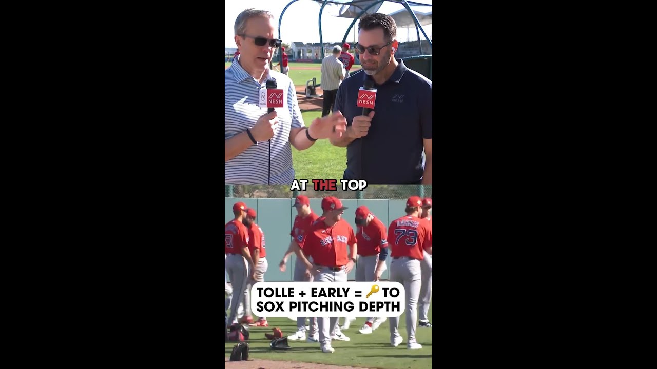 Payton Tolle and Connelly Early are looking good in Spring Training! #shorts #mlb #redsox