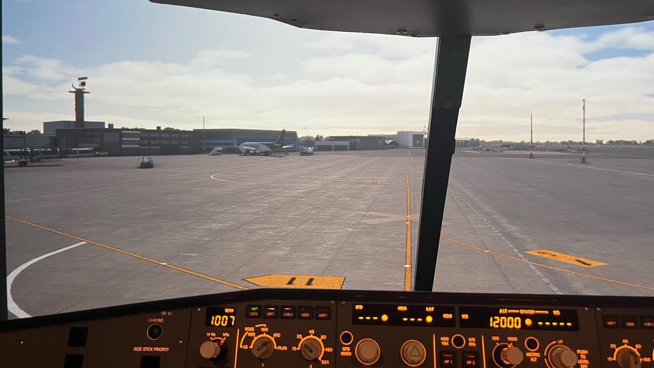Homecockpit Airbus A320 Erklärungen auf Reiseflughöhe